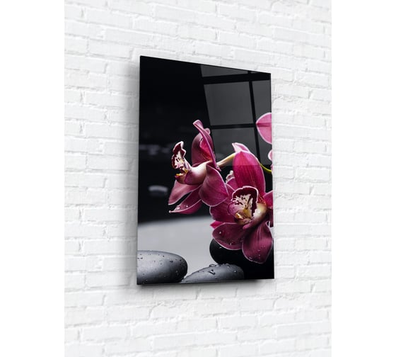 Картина на стекле ARTABOSKO блум 5 40x60 см WBR-02-656-04