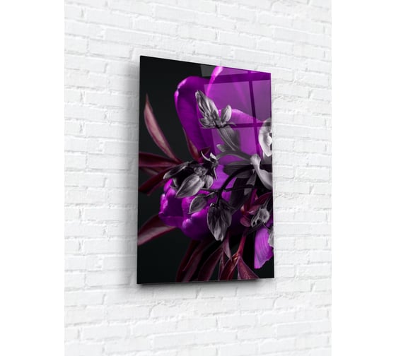 Картина на стекле ARTABOSKO блум 7 40x60 см WBR-01-658-04 1