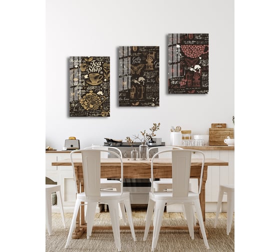 Картина на стекле ARTABOSKO чайная церемония 5 40x60 см WBR-02-763-04/2