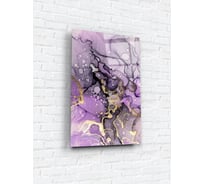 Картина на стекле ARTABOSKO фиолетовый акрил 3 40x60 см WBR-05-789-04