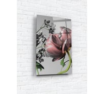 Картина на стекле ARTABOSKO тюльпан на зеленой ножке 3 40x60 см WBR-01-1060-04