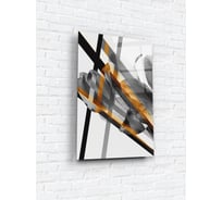 Картина на стекле ARTABOSKO черно-белые тюльпаны 1 40x60 см WBR-01-1055-04