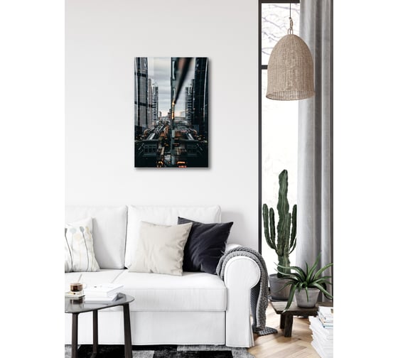 Картина на стекле ARTABOSKO чикаго 1 40x60 см WBR-04-1043-04
