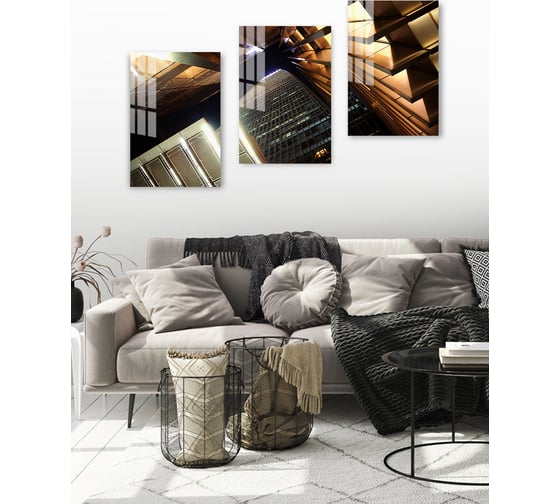 Картина на стекле ARTABOSKO фасад 1 40x60 см WBR-02-997-04