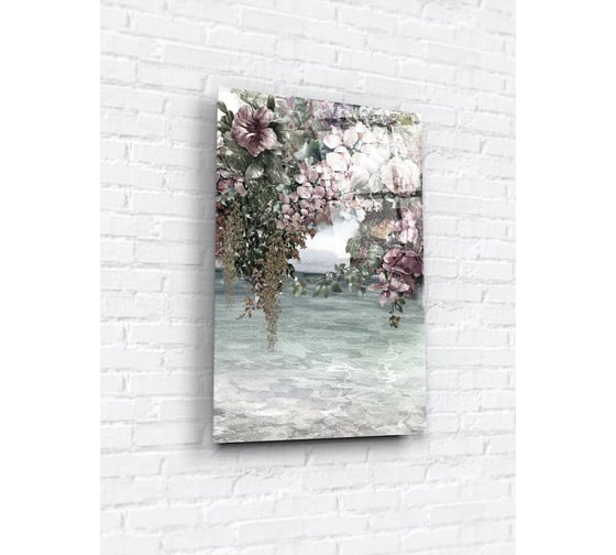 Картина на стекле ARTABOSKO цветочный рай 2 40x60 см WBR-11-731-04/2