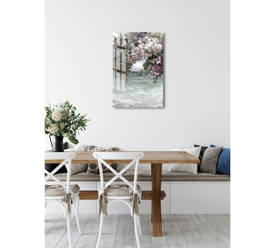 Картина на стекле ARTABOSKO цветочный рай 2 40x60 см WBR-11-731-04/2