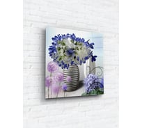 Картина на стекле ARTABOSKO фиолетовый натюрморт 2 40x40 см WBR-01-939-03