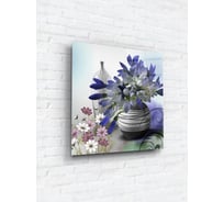 Картина на стекле ARTABOSKO фиолетовый натюрморт 3 40x40 см WBR-01-940-03