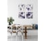 Картина на стекле ARTABOSKO фиолетовые пионы 1 40x40 см WBR-05-921-03 3
