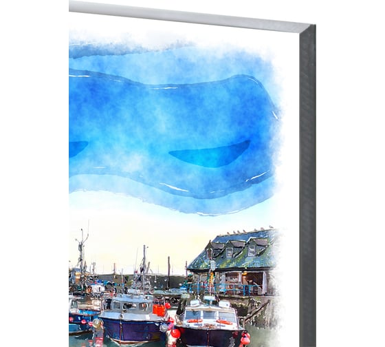Картина на стекле ARTABOSKO акварель 40x60 см AK-01-01-04