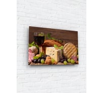 Картина на стекле ARTABOSKO вкусное настроение 40x60 см GR-02-06-04