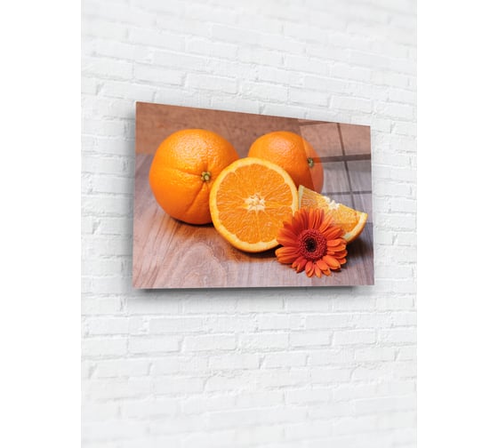 Картина на стекле ARTABOSKO апельсины 40x60 см ED-03-85-04 1