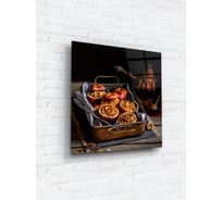 Картина на стекле ARTABOSKO яблоки с медом и корицей 1 40x40 см WBR-11-1124-03