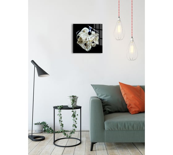 Картина на стекле ARTABOSKO шестиугольник 2 40x40 см WBR-01-951-03