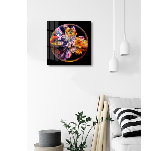 Картина на стекле ARTABOSKO Космо 2 40x40 WBR-01-173-03