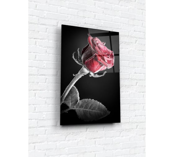 Картина на стекле ARTABOSKO Красный акцент 2 40x60 WBR-11-1089-04 1