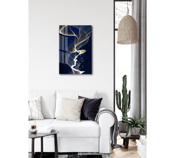 Картина на стекле ARTABOSKO Круговорот 2 40x60 WBR-01-834-04
