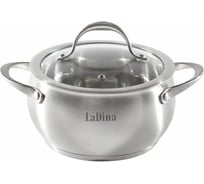 Кастрюля Ladina OLIVIA из нержавеющей стали 22 см 4.5 л 62022
