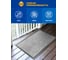Коврик Tuff влаговпитывающий Blabar 40x60 см. серый 92132 9