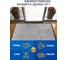 Коврик Tuff влаговпитывающий Blabar 40x60 см. серый 92132 10