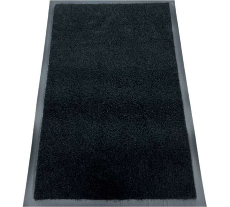 Влаговпитывающий коврик Бацькина баня Tuff 80x120 см, черный 92232