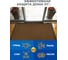 Влаговпитывающий коврик Blabar Tuff Lux 50x80 см, коричневый 92226-ВИ 9