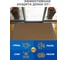 Влаговпитывающий коврик Blabar Tuff Lux 60x90 см, коричневый 92171 9