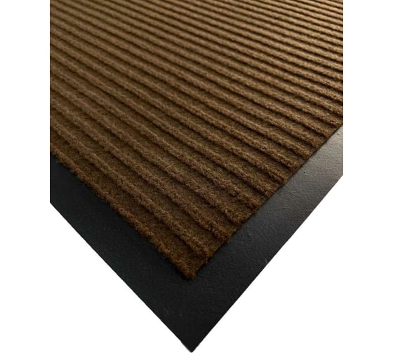 Влаговпитывающий коврик Бацькина баня Tuff Lux 80x120 см, коричневый 92174