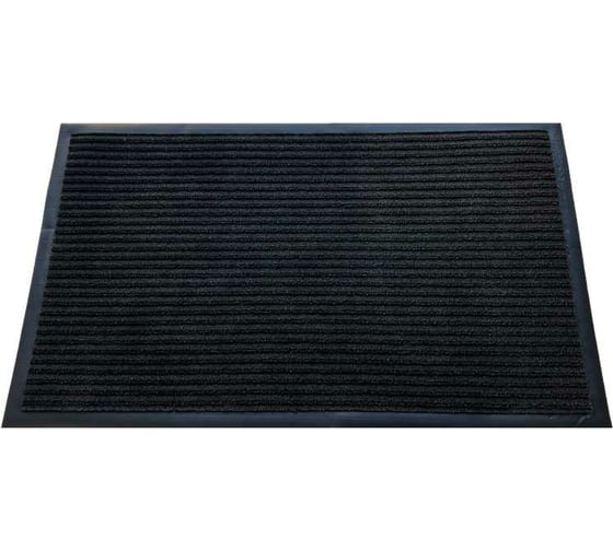 Влаговпитывающий коврик Бацькина баня Tuff Lux 60x90 см, чёрный 92173-ВИ