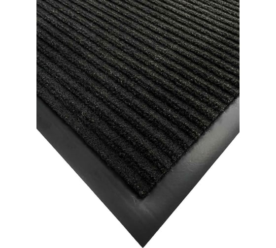 Влаговпитывающий коврик Бацькина баня Tuff Lux 60x90 см, чёрный 92173-ВИ