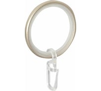 Кольцо для карниза Arttex D28 мм, с пластиковой вставкой, Бронза, 10 шт. КА119735