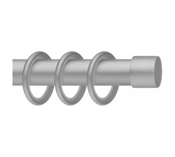 Наконечник для карниза Arttex Заглушка D16 мм, Серебро, 2 шт. КА000435 1