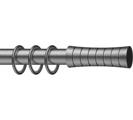 Наконечник для карниза Arttex Мото D20 мм, Графит А0000012022 1