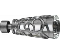 Наконечник для карниза Arttex Посох D20 мм, Графит А0000012033
