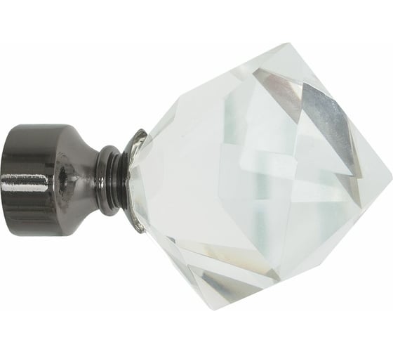 Наконечник для карниза Arttex Кристал D20 мм, Оникс А0000006926 1