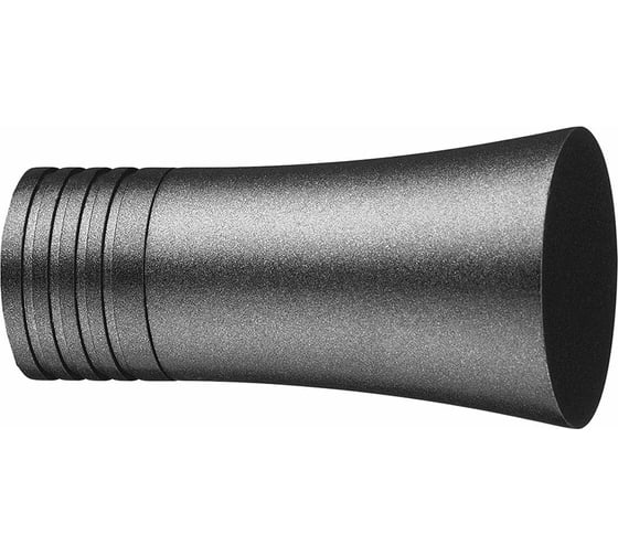 Наконечник для карниза Arttex Ладья D28 мм, Графит А0000012040