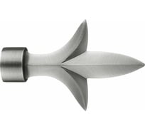 Наконечник для карниза Arttex Шар кованый D20 мм, Белый глянец А0000003478