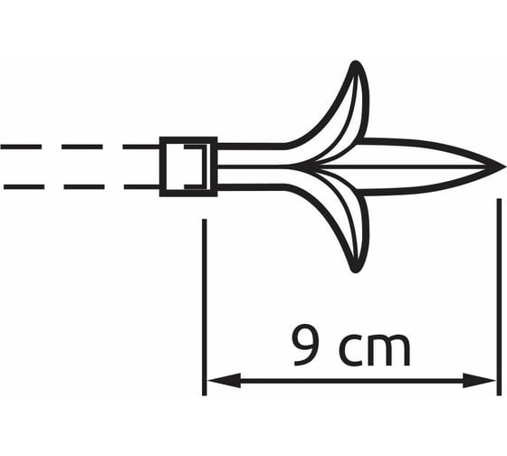 Наконечник для карниза Arttex Шар кованый D20 мм, Белый глянец А0000003478