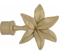 Наконечник для карниза Arttex Цветок D20 мм, Золото антик, 2 шт. КА122580