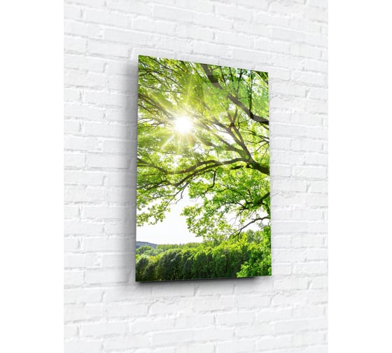 Картина на стекле ARTABOSKO летнее утро 1 40x60 WBR-1254-01-04