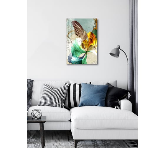 Картина на стекле ARTABOSKO лисички 3 40x60 WBR-01-1084-04