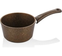 Литой ковш с антипригарным покрытием MARUSYA 2 л, с индукционным дном, диаметр 18 см, бронзовый 800-18