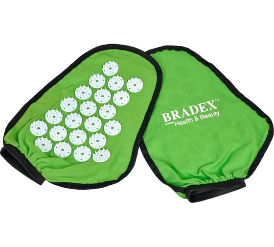Массажные акупунктурные варежки BRADEX Нирвана KZ 0784