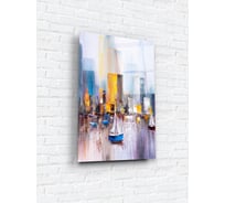 Картина на стекле ARTABOSKO небоскребы 3 40x60 WBR-11-722-04