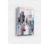 Картина на стекле ARTABOSKO небоскребы 1 40x60 WBR-11-720-04