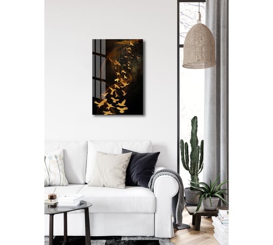 Картина на стекле ARTABOSKO птицы 1 40x60 WBR-01-708-04
