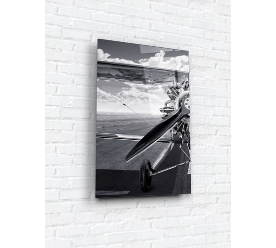 Картина на стекле ARTABOSKO самолет 5 40x60 WBR-01-692-04 1