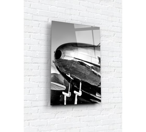 Картина на стекле ARTABOSKO самолет 7 40x60 WBR-01-694-04 1