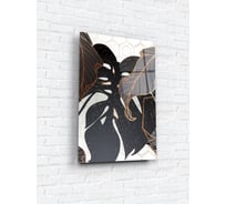 Картина на стекле ARTABOSKO серые тропики 2 40x60 WBR-01-751-04/2