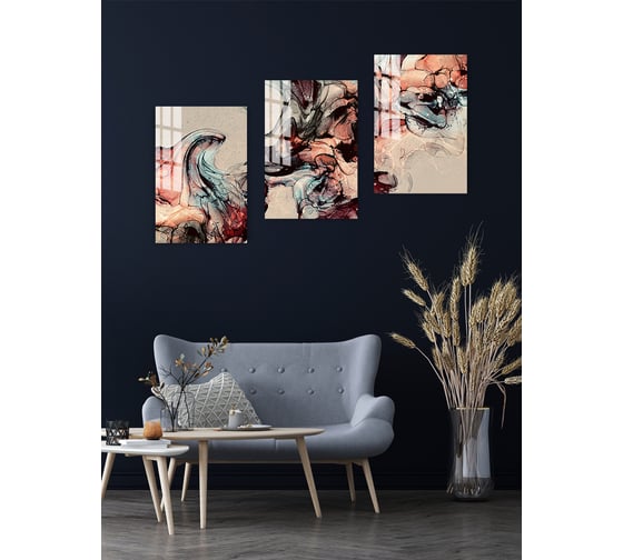 Картина на стекле ARTABOSKO песочный акрил 3 40x60 WBR-05-795-04